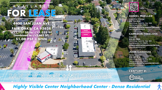 More details for 4400-4410 San Juan Ave, Fair Oaks, CA - Retail for Lease