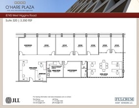 8725 W Higgins Rd, Chicago, IL for lease Floor Plan- Image 1 of 1