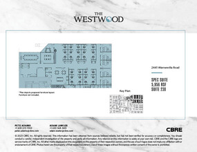 2441 Warrenville Rd, Lisle, IL for lease Floor Plan- Image 1 of 2