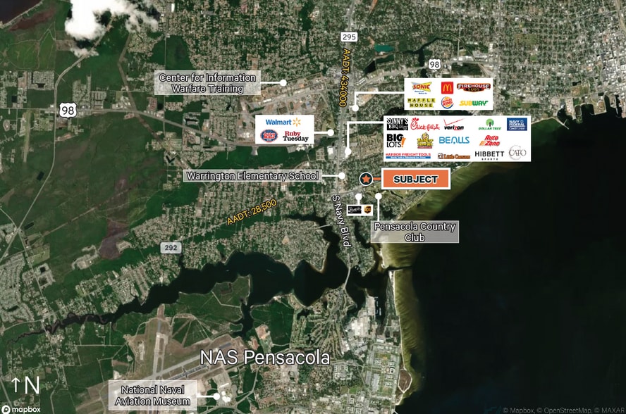 3984 Barrancas Ave, Pensacola, FL for sale - Building Photo - Image 2 of 2