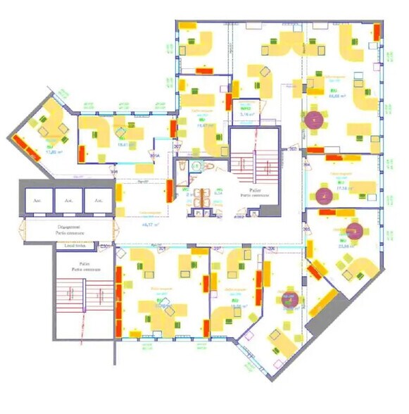 Office in Paris for lease - Floor Plan - Image 3 of 3