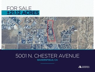 More details for 5001 N Chester Ave, Bakersfield, CA - Land for Sale