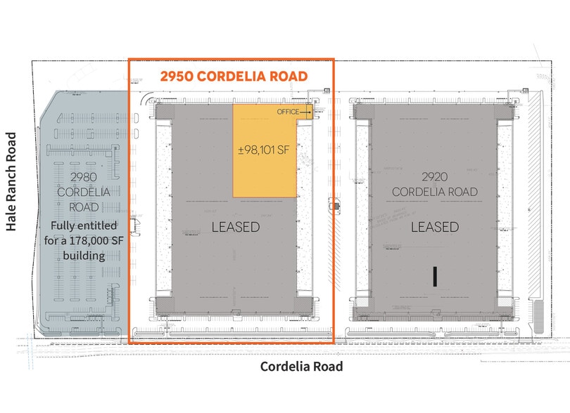 2950 Cordelia Rd, Fairfield, CA for lease - Building Photo - Image 2 of 3