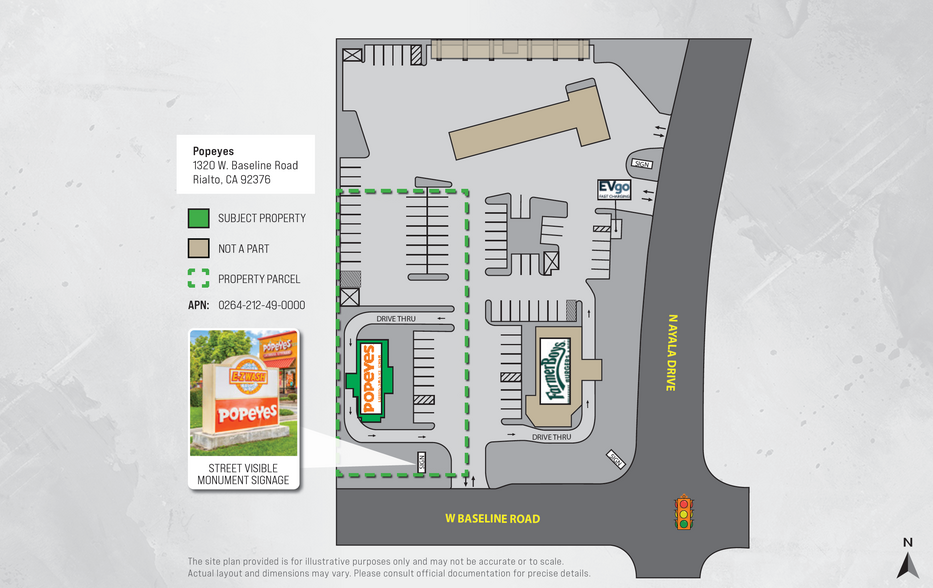 1320 W Baseline Rd, Rialto, CA for sale - Site Plan - Image 2 of 6