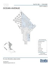 1299 Ocean Ave, Santa Monica, CA for lease Floor Plan- Image 1 of 1