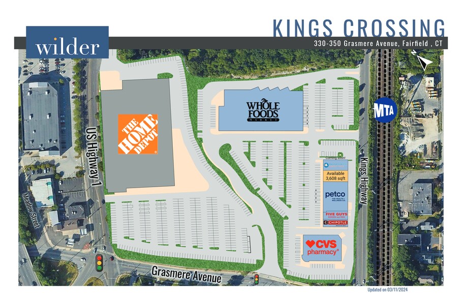 1770 Kings Hwy, Fairfield, CT for lease - Site Plan - Image 3 of 3