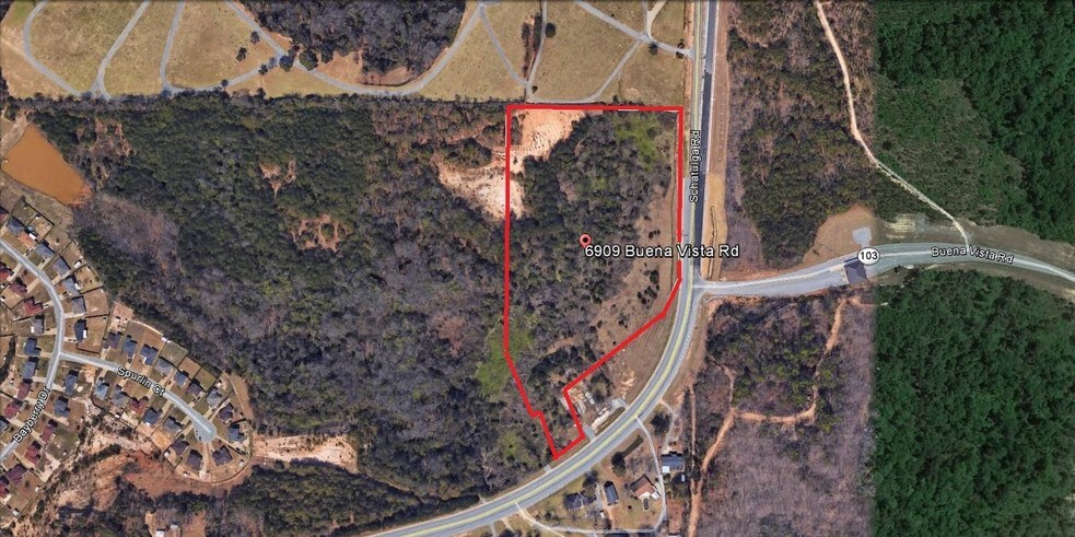 6909 Buena Vista Rd, Columbus, GA for sale - Aerial - Image 1 of 1