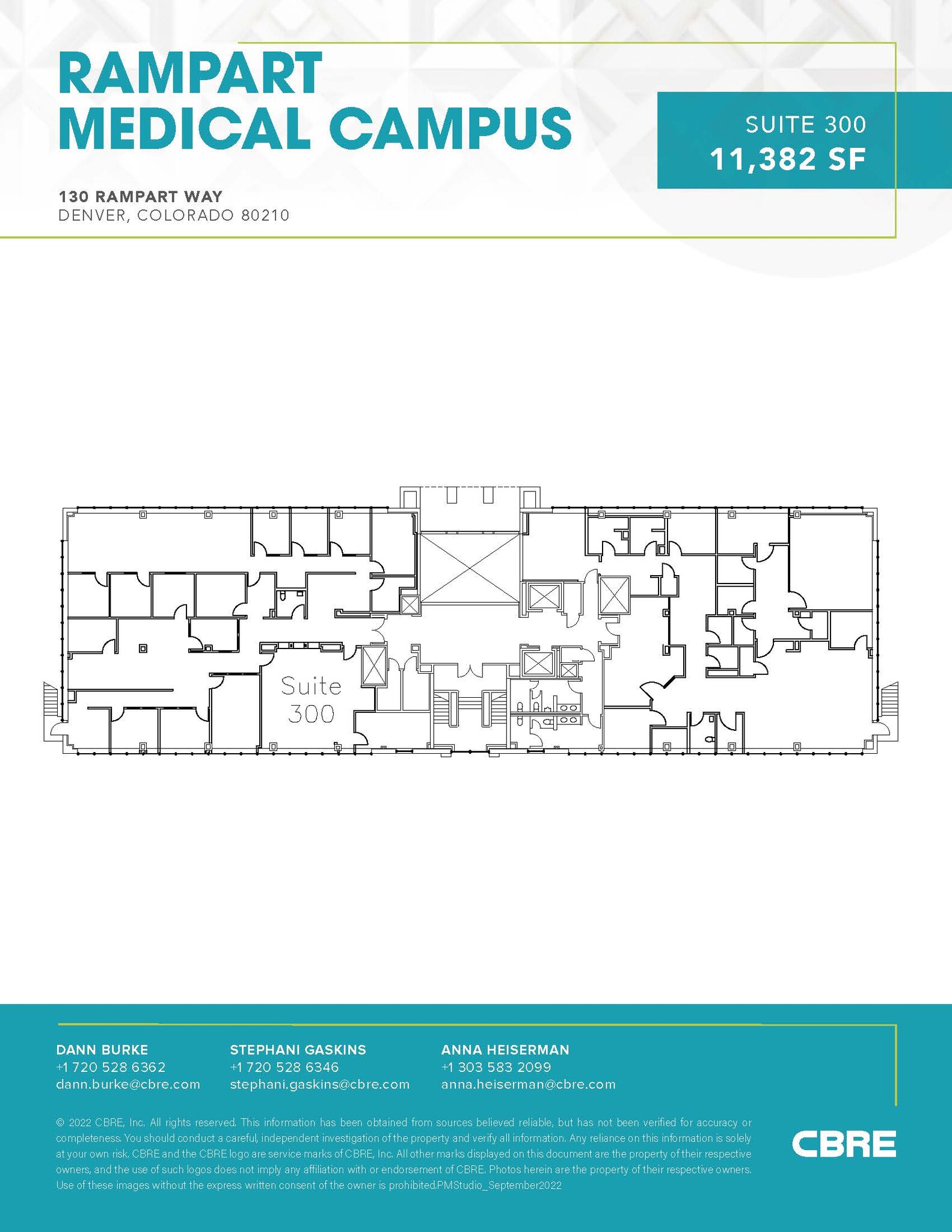 125 Rampart Way, Denver, CO for lease Floor Plan- Image 1 of 1