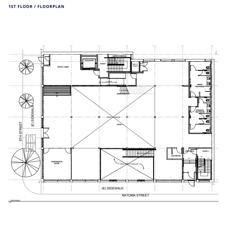 149-155 9th St, San Francisco, CA for lease Floor Plan- Image 1 of 1