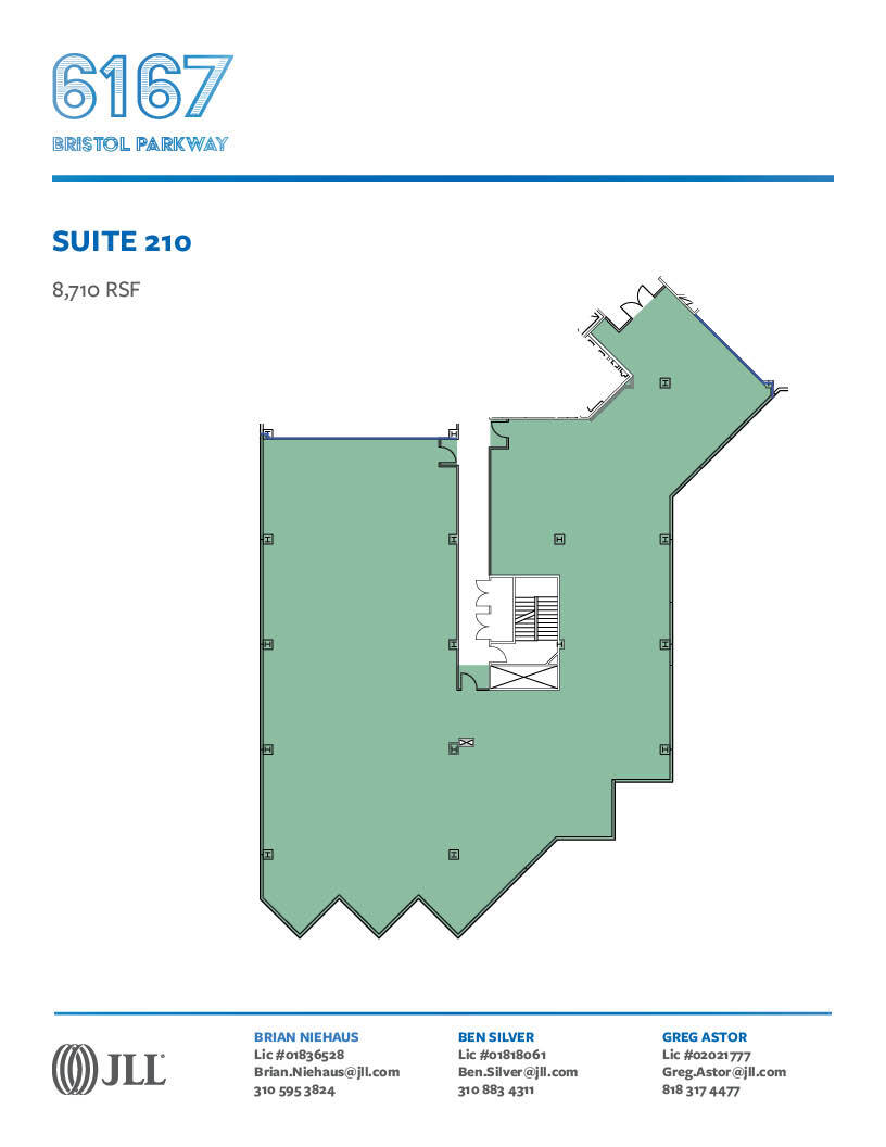 6167 Bristol Pky, Culver City, CA for lease Floor Plan- Image 1 of 1