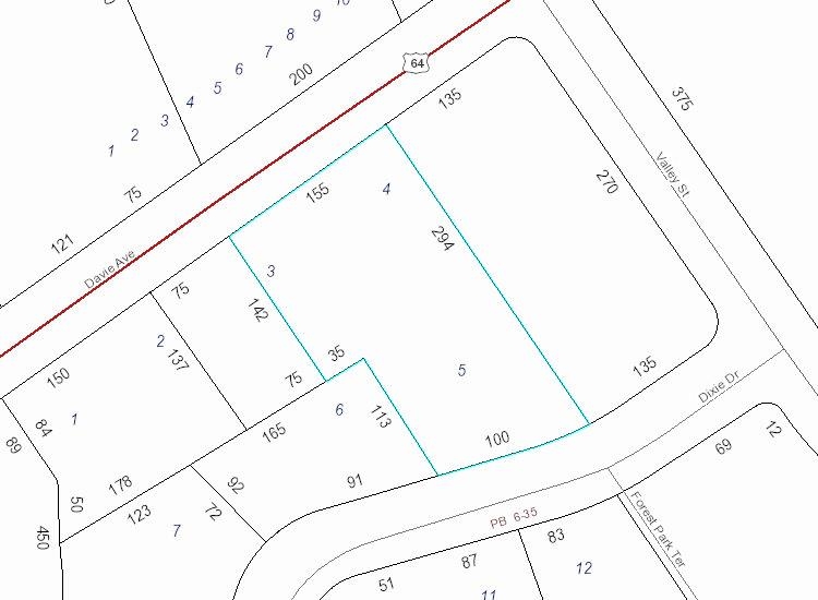 1316 Davie Ave, Statesville, NC for lease - Plat Map - Image 3 of 30