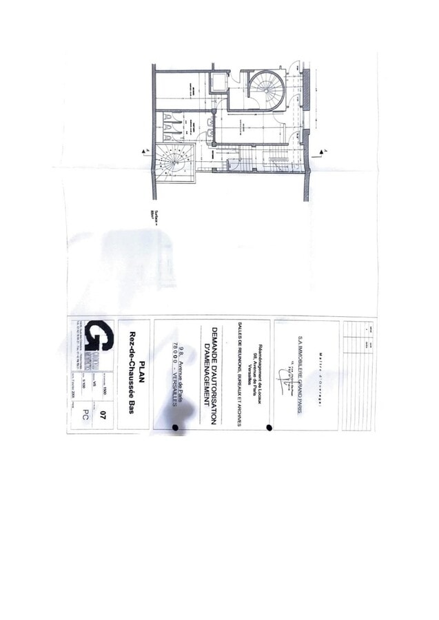 98 Ter Avenue De Paris, Versailles, YVE 78000 - - - Floor Plan - Image 2 of 6