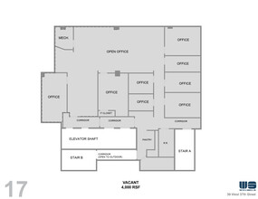 39-43 W 37th St, New York, NY for lease Floor Plan- Image 1 of 5