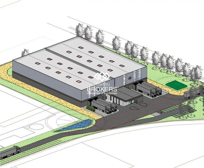 Industrial in Amilly for lease - Building Photo - Image 1 of 3