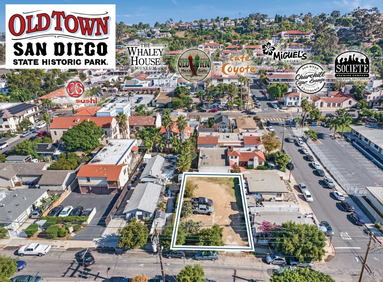 2460 Jefferson St, San Diego, CA 92110 Old Town Vacant Lot