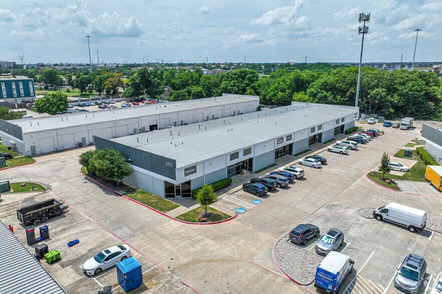 6901 K Ave, Plano, TX for lease - Aerial - Image 3 of 6