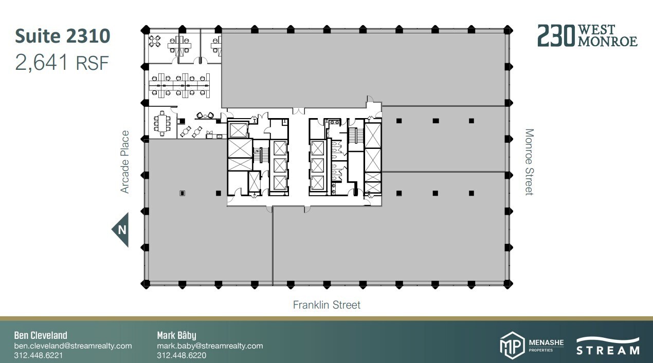 230 W Monroe St, Chicago, IL for lease Floor Plan- Image 1 of 1