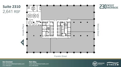 230 W Monroe St, Chicago, IL for lease Floor Plan- Image 1 of 1