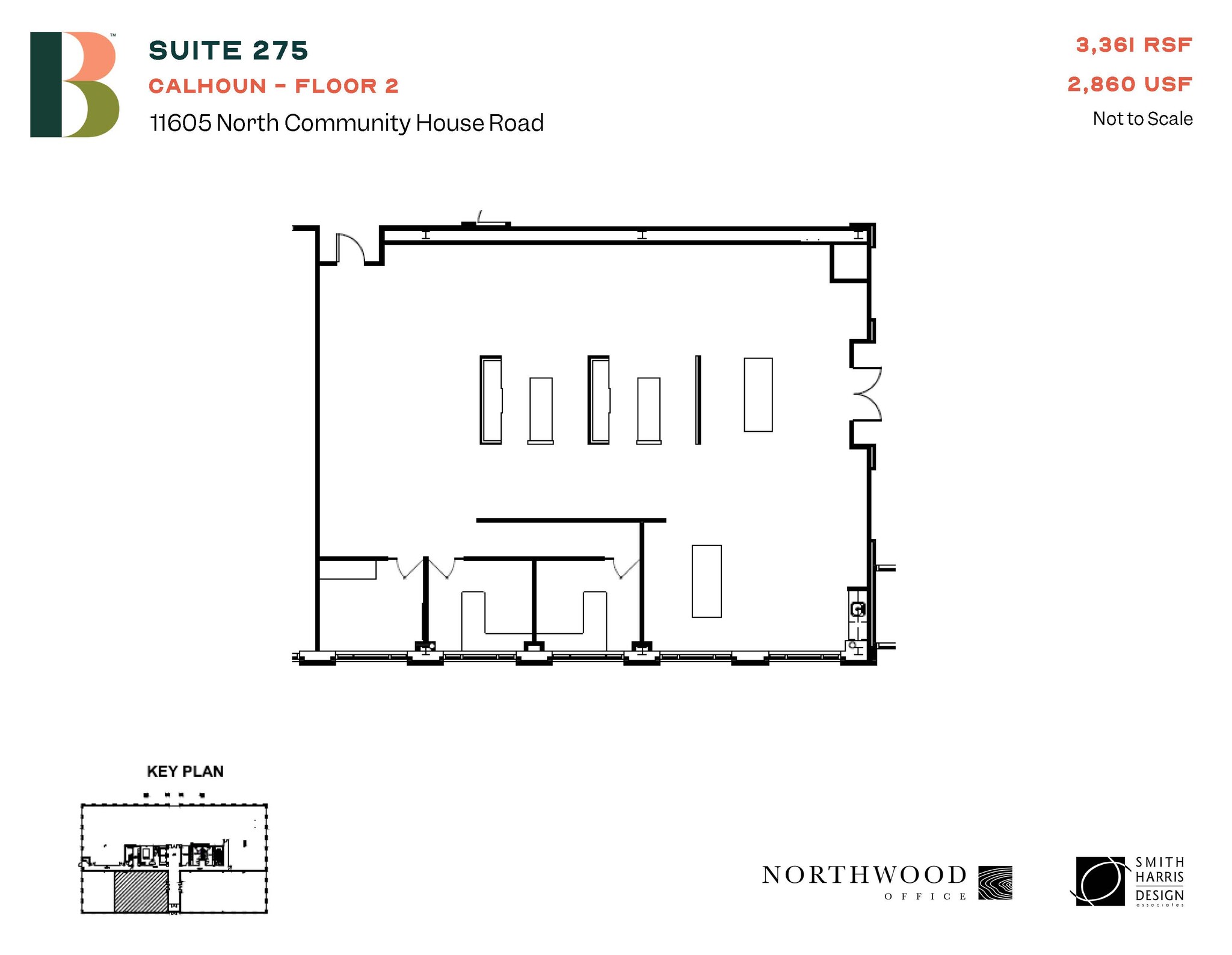 11605 N Community House Rd, Charlotte, NC for lease Floor Plan- Image 1 of 1