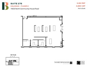 11605 N Community House Rd, Charlotte, NC for lease Floor Plan- Image 1 of 1