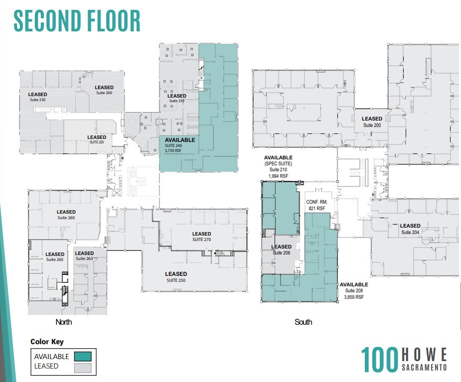 100 Howe Ave, Sacramento, CA for lease Floor Plan- Image 1 of 1
