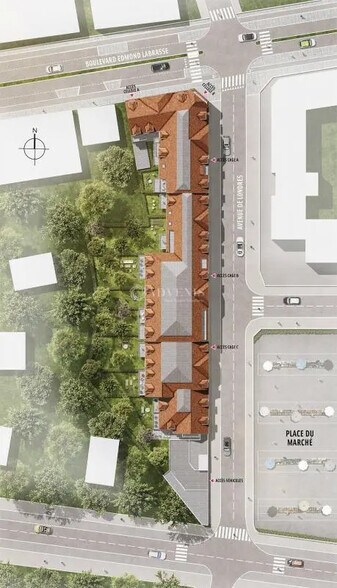 Retail in Cucq for lease - Site Plan - Image 2 of 2