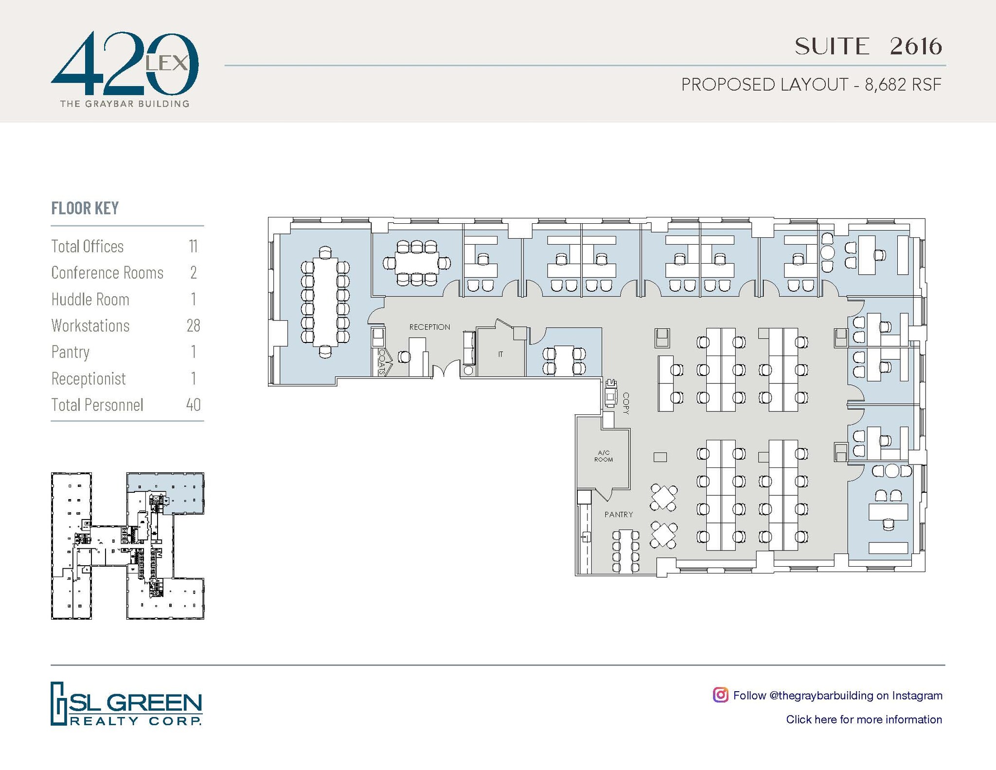 420 Lexington Ave, New York, NY for lease Floor Plan- Image 1 of 2