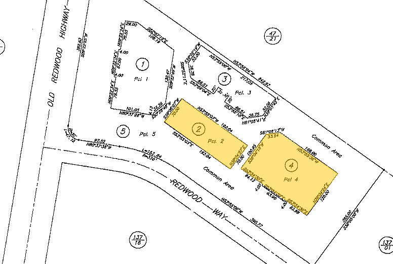 1360 Redwood Way, Petaluma, CA for lease - Plat Map - Image 3 of 8