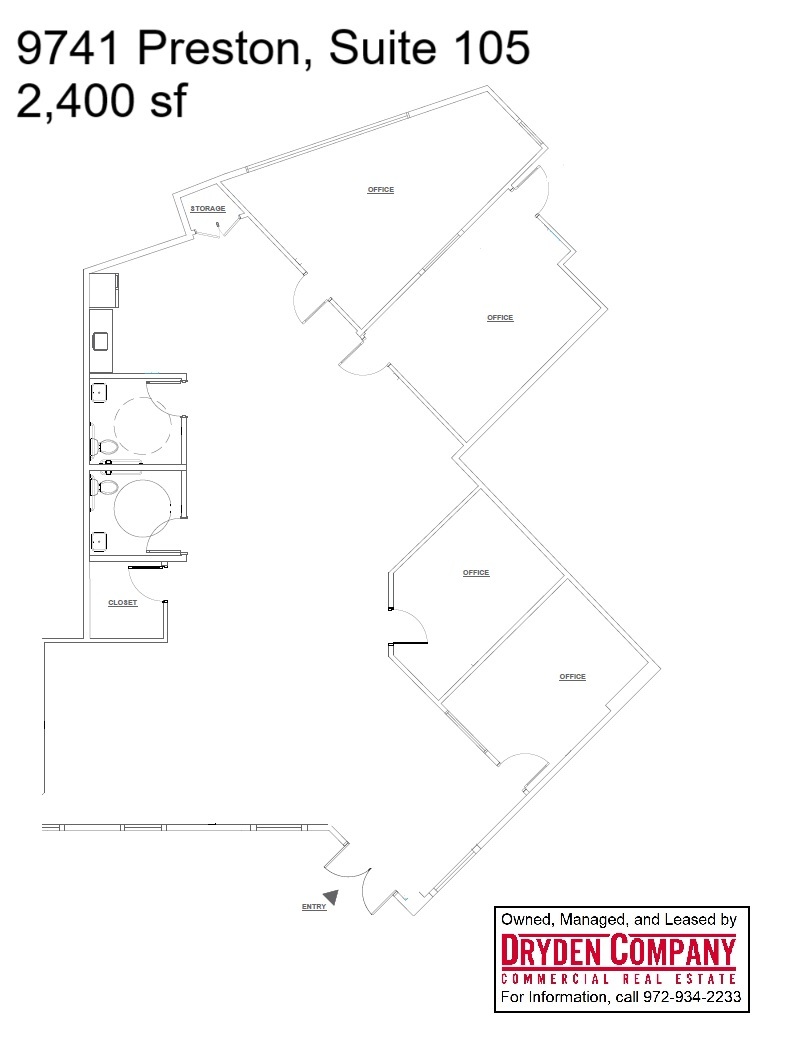 9741 Preston Rd, Frisco, TX for lease Floor Plan- Image 1 of 1