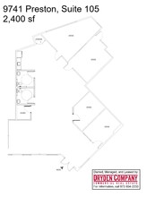 9741 Preston Rd, Frisco, TX for lease Floor Plan- Image 1 of 1