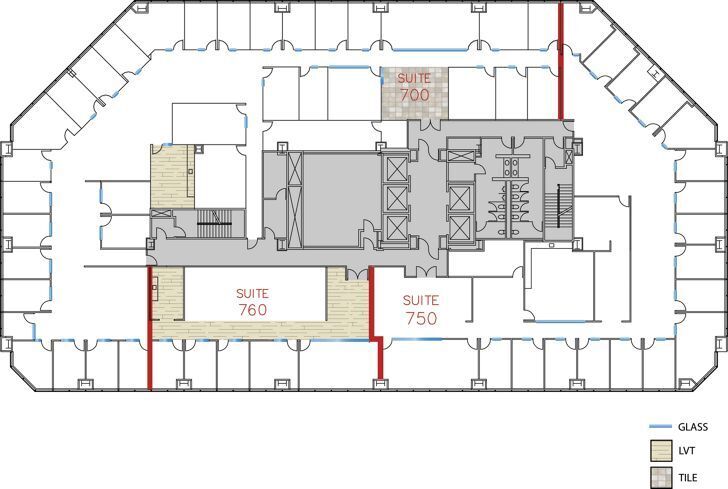 18100 Von Karman Ave, Irvine, CA for lease Floor Plan- Image 1 of 14