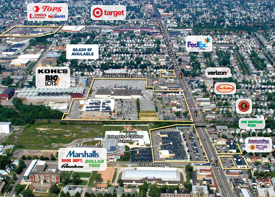 2226 Delaware Ave, Buffalo, NY 14216 - Delaware Hertel Plaza | LoopNet