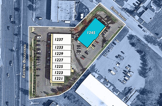 1221-1245 Eastern Blvd, Essex, MD - aerial  map view