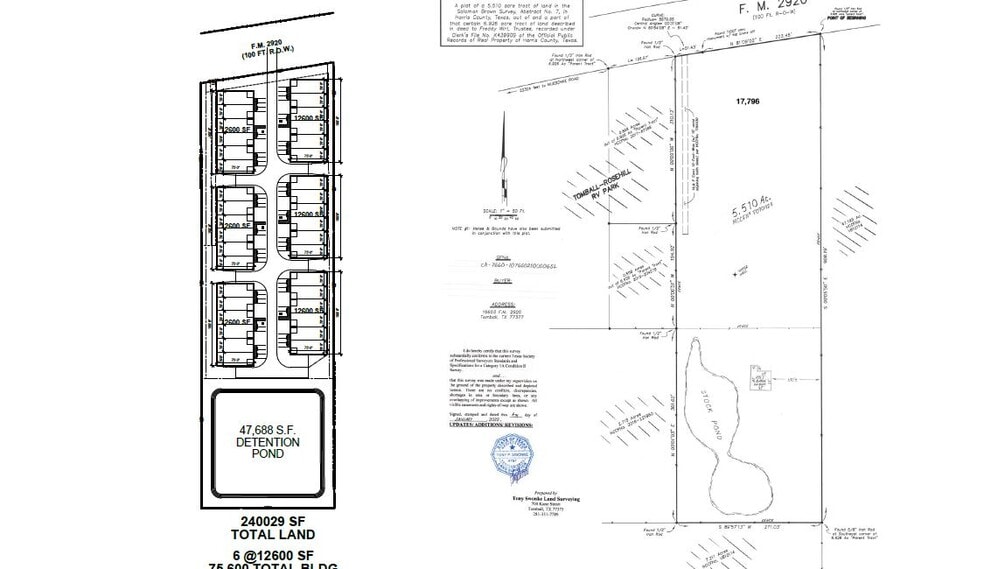 19603 FM 2920 Rd, Tomball, TX for sale - Aerial - Image 3 of 3