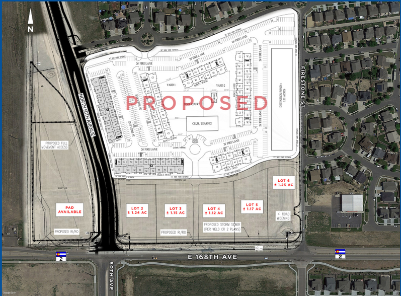 NWC & NEC CR2 & 50th Ave, Lochbuie, CO for lease - Building Photo - Image 1 of 1