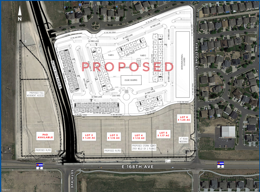 NWC & NEC CR2 & 50th Ave, Lochbuie, CO for sale Primary Photo- Image 1 of 2