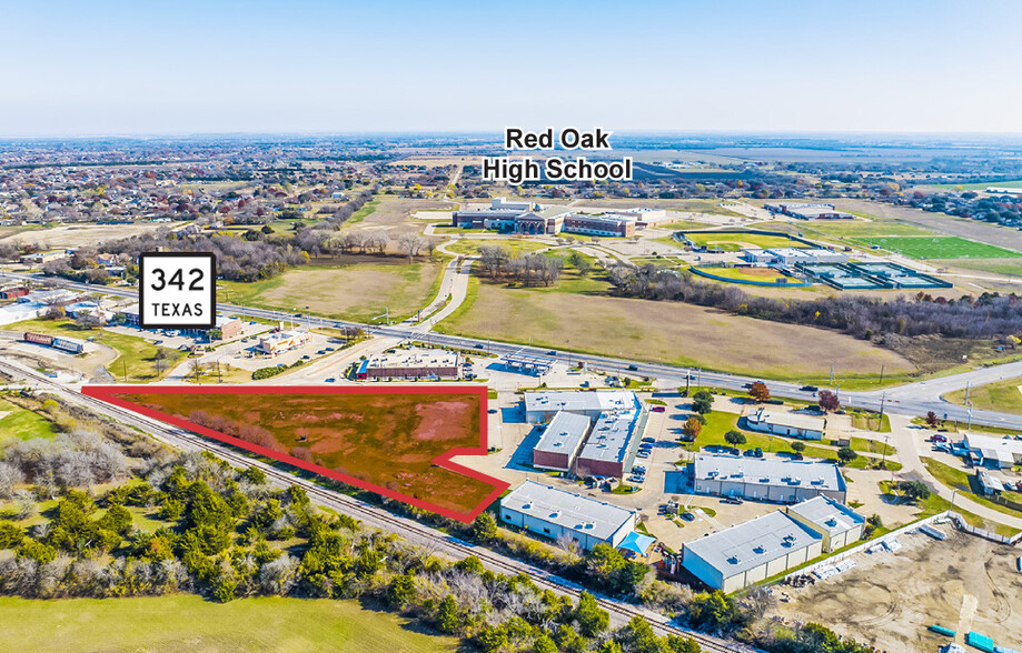 205 S Main St, Red Oak, TX for sale - Aerial - Image 2 of 3