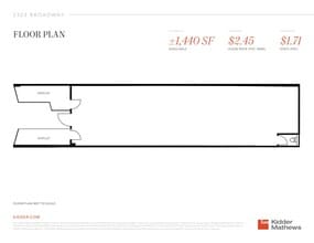 2323 Broadway St, Redwood City, CA for lease Floor Plan- Image 1 of 1