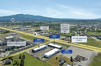 4129 E Early Dawn Ave, Post Falls, ID - AERIAL  map view