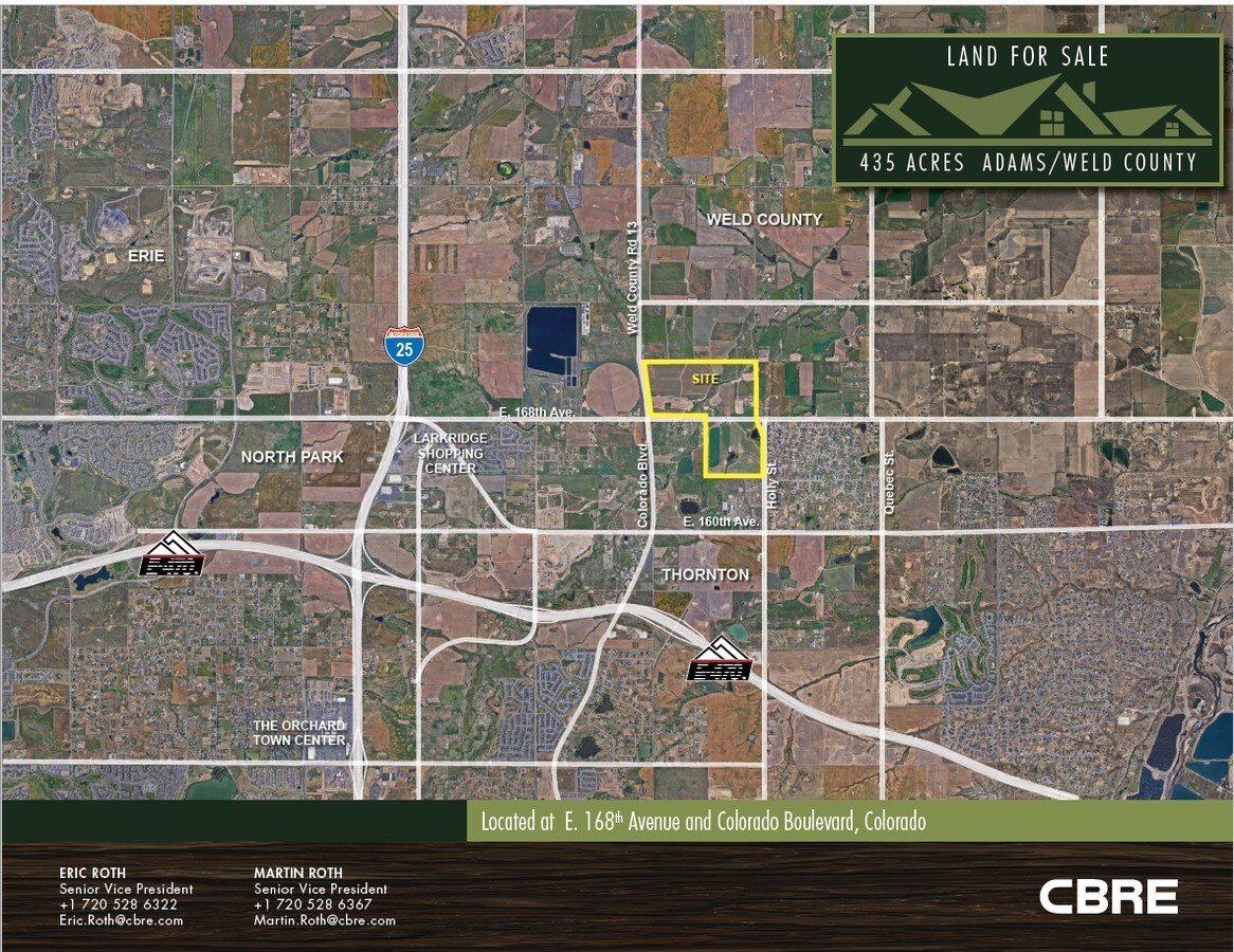 E 168th Avenue and Colorado Blvd, Brighton, CO 80603