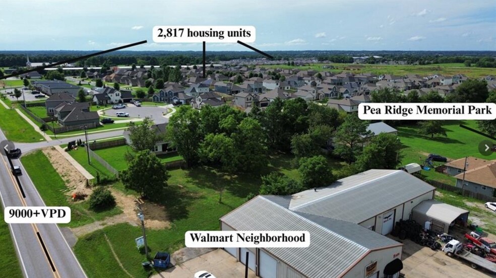 892 Slack St, Pea Ridge, AR for sale - Primary Photo - Image 1 of 1