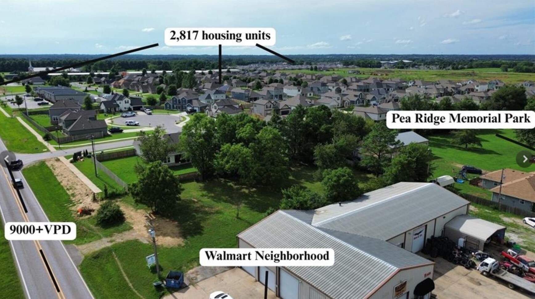 892 Slack St, Pea Ridge, AR for sale Primary Photo- Image 1 of 2