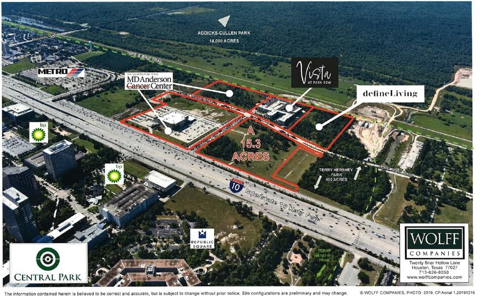 I-10 and Park Row, Houston, TX for sale - Primary Photo - Image 1 of 5