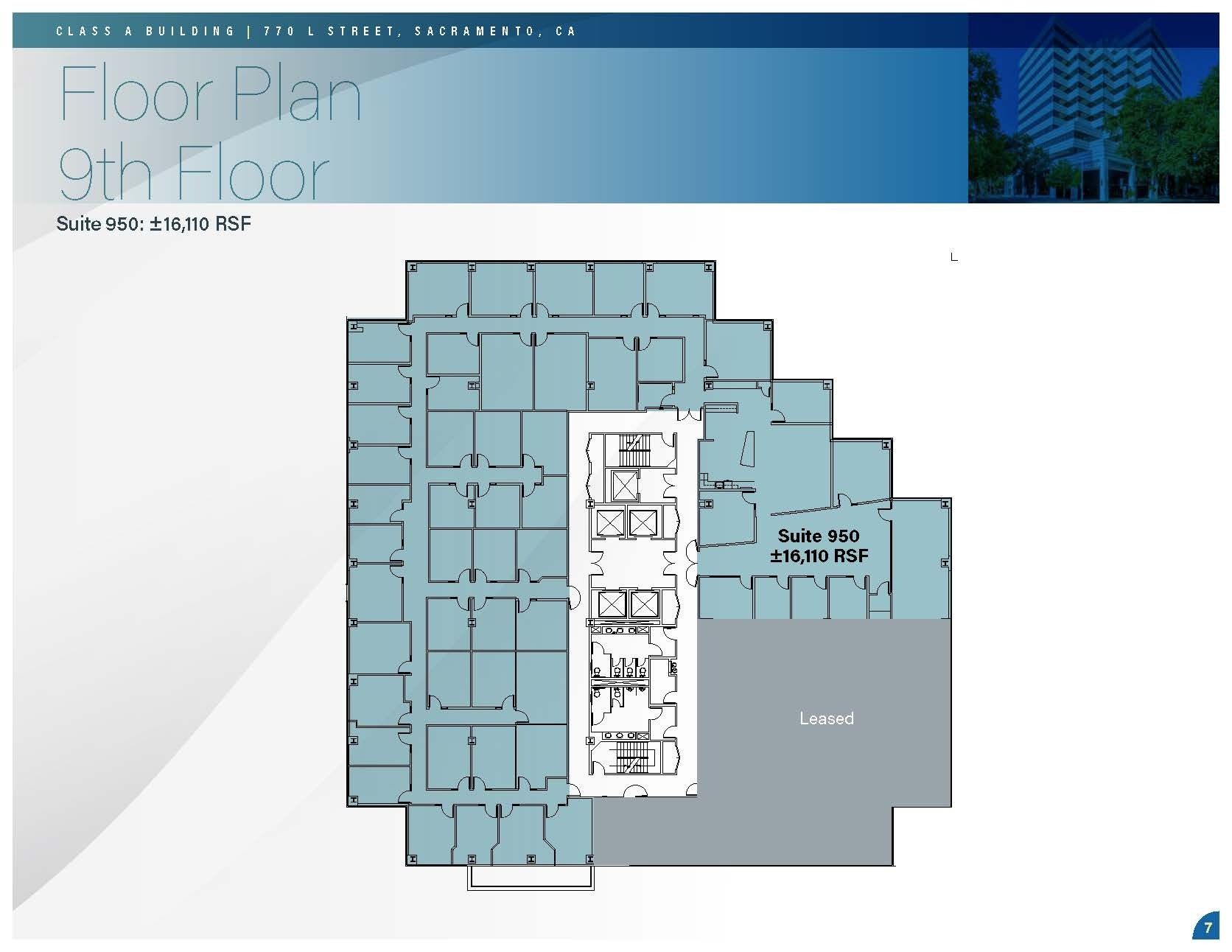 770 L St, Sacramento, CA for lease Floor Plan- Image 1 of 1
