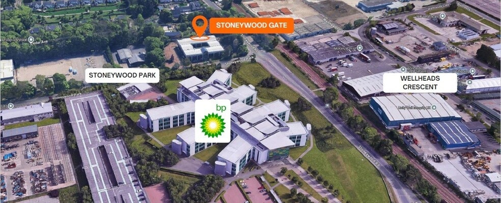 Stoneywood Gate portfolio of 3 properties for sale on LoopNet.com - Aerial - Image 1 of 2