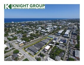 350-354 NE 4th St, Delray Beach, FL - AERIAL  map view - Image1