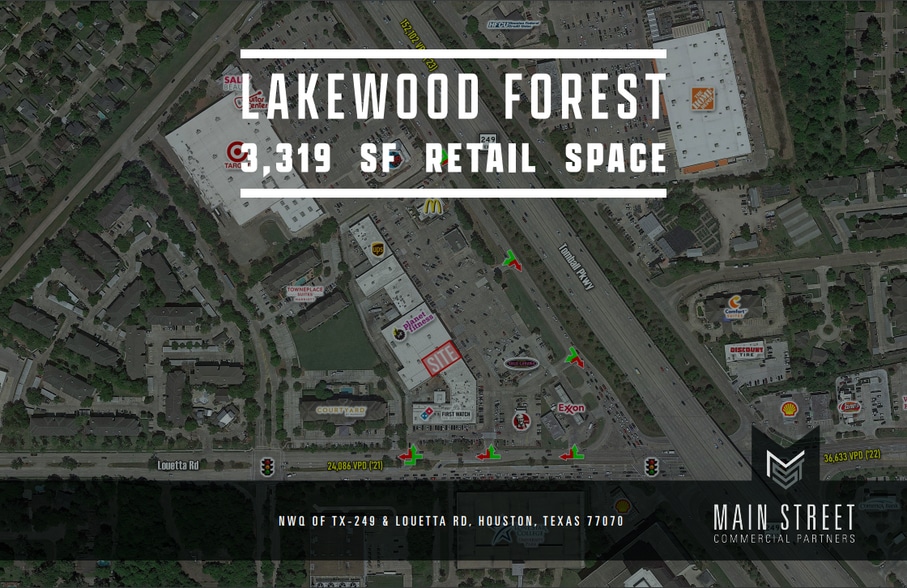 21127-21183 State Highway 249, Houston, TX for lease - Primary Photo - Image 1 of 3