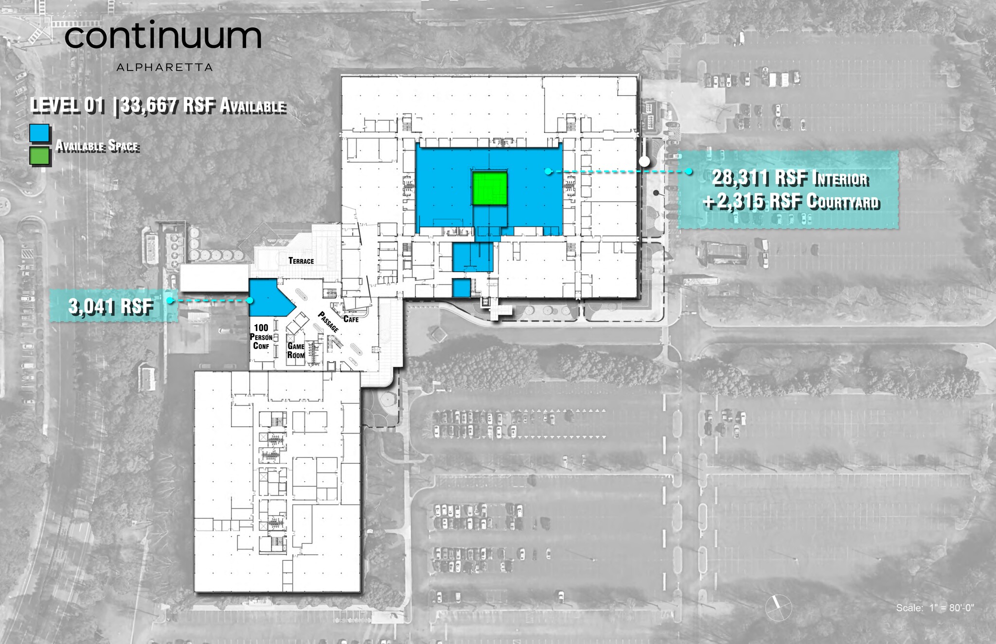 5555 Windward Pky W, Alpharetta, GA for lease Site Plan- Image 1 of 1