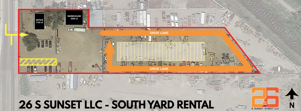 26 S Sunset St, Longmont, CO for lease - Site Plan - Image 2 of 4