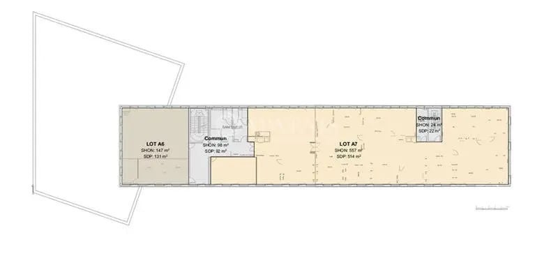 Office in Sainghin-en-Mélantois for lease - Floor Plan - Image 3 of 12